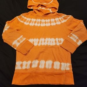 Orange Tie Dye Hoody